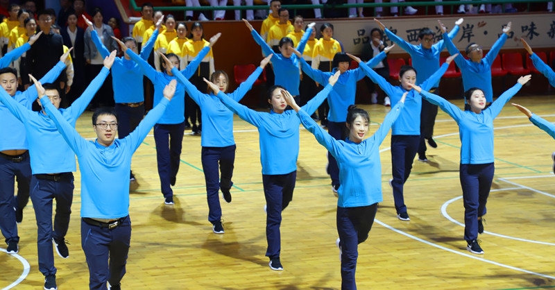 黃發(fā)集團(tuán)榮獲西海岸新區(qū)機(jī)關(guān)第六屆廣播體操比賽一等獎